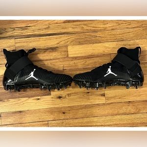 Mens Nike Jordan Alpha Menace Elite 2 Football Cleats CV1664-003 Sz 13.5 PE Rare